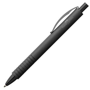 Penna a sfera Essentio - punta B - fusto nero - Faber-Castell - immagine 1