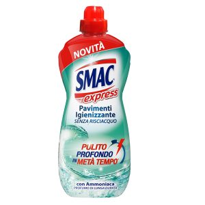 Smac Express pavimenti - igienizzante con ammoniaca - 1 L - Smac - immagine 1