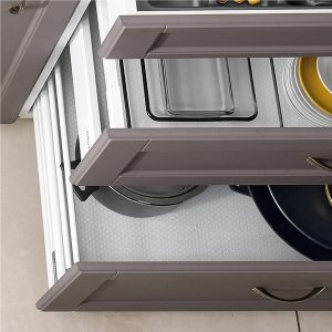 Tappetino per cassetti - 50 x 150 cm - POE -  trasparente - Perfetto - immagine 3