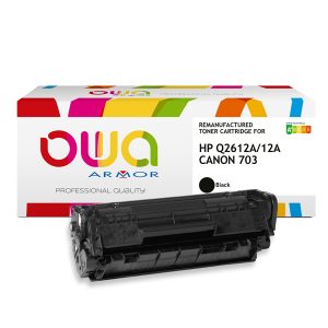 Armor - Toner Compatibile per Hp - Nero - Q2612A - 2.000 pag - immagine 1