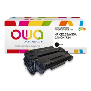 Armor - Toner Compatibile per Hp - Nero - CE255A - 6.000 pag - immagine 1