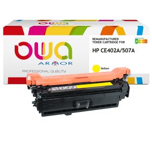 Armor - Toner Compatibile per Hp 507X - Giallo - CE402A - 6.000 pag - immagine 1