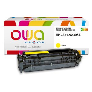 Armor - Toner Compatibile per Hp - Giallo - CE413A - 2.600 pag - immagine 1