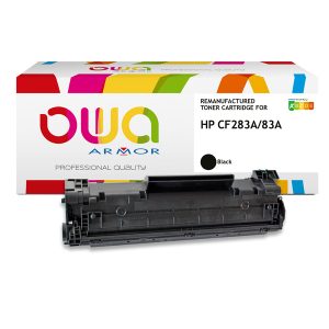 Armor - Toner Compatibile per Hp - Nero - CF283A - 1.500 pag - immagine 1