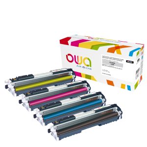 Armor - Toner Compatibile per HP 130A - Ciano - CF353A - 1.000 pag - immagine 1