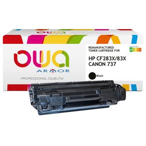 Armor - Toner Compatibile per Canon 737 - Nero - 9435B002 - 2.200 pag - immagine 1
