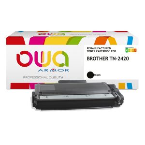 Armor - Toner Compatibile per Brother - Nero - TN2420 - 3.000 pag - immagine 1