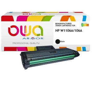 Armor - Toner Compatibile per Hp 106A - Nero - W1106A - 3.000 pag - immagine 1