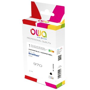 Armor - Cartuccia ink Compatibile  per Brother - Nero - LC970/1000BK - 10 ml - immagine 1