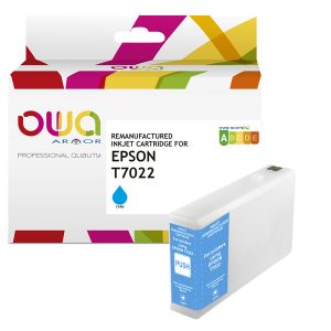 Armor - Cartuccia Compatibile per Epson T7022 - Ciano - C13T70224010 - immagine 1