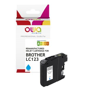 Armor - Cartuccia Compatibile per Brother LC-123 - Ciano - 1.000 pag - immagine 1