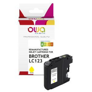 Armor - Cartuccia ink Compatibile  per Brother LC123 - Giallo - K20537OW - 10,5 ml - immagine 1