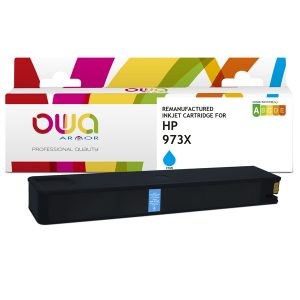 Armor - Cartuccia Compatibile per HP 973X - Ciano - F6T81AE- 8.500 pag - immagine 1