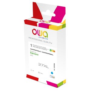 Armor - Cartuccia Compatibile per Epson 27XL - Ciano - C13T27024012 - 1.230 pag - immagine 1