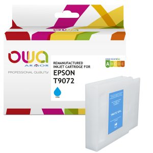 Armor - Cartuccia Compatibile per Epson T9072 - Ciano - C13T907240 - immagine 1