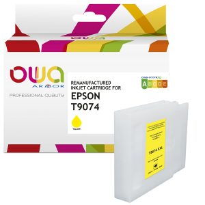 Armor - Cartuccia Compatibile per Epson T9074 - Giallo - C13T907440 - immagine 1