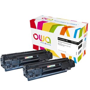 Armor - 2 Toner Compatibili per HP 78A - Nero - CE278A/726 - 2.100 pag - immagine 1