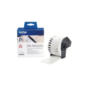 Brother - Nastro non adesivo - Nero/Bianco - 54mm x 30,48mt - DKN55224 - immagine 2