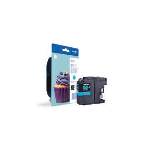 Brother - Cartuccia - Ciano - LC123CBP- 600 pag - immagine 1
