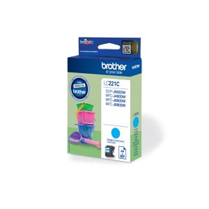 Brother - Cartuccia - Ciano - LC221C - 260 pag - immagine 1