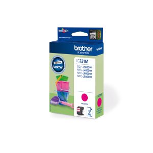Brother - Cartuccia - Magenta - LC221M - 260 pag - immagine 1