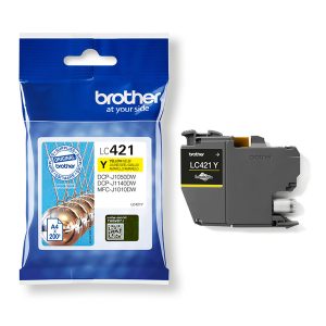 Brother - Cartuccia Ink - Giallo - LC421Y - 200 pag - immagine 1