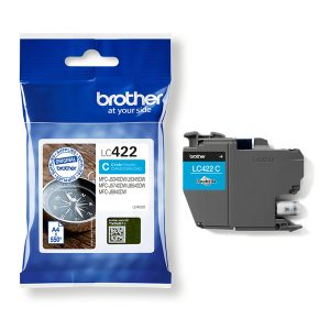 Brother - Cartuccia - Ciano - LC422C - 550 pag - immagine 1