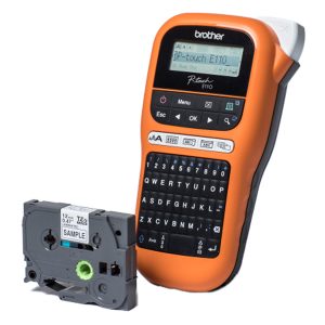 Brother - Etichettatrice palmare PTE110 - per settore elettrico - PTE110U1 - immagine 1
