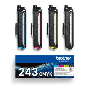 Brother - Multipack Toner - C/M/Y/K - TN243CMYK - 1.000 pag cad. - immagine 1