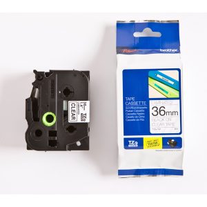 Brother - Nastro - Nero/Trasparente TZE161 - 36mm x 8mt - immagine 1