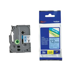 Brother - Nastro -  Nero/Blu - TZE531 - 12mm x 8mt - immagine 1