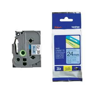 Brother - Nastro -  Nero/Blu - TZE551 - 24mm x 8mt - immagine 1