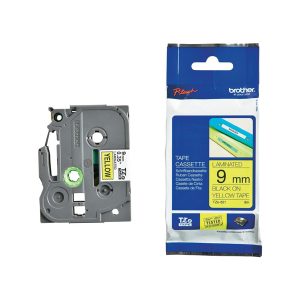 Brother - Nastro -  Nero/Giallo - TZE621 - 9mm x 8mt - immagine 1