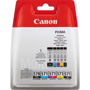 Canon - Cartuccia - C/M/Y/K - 0372C004 - immagine 1