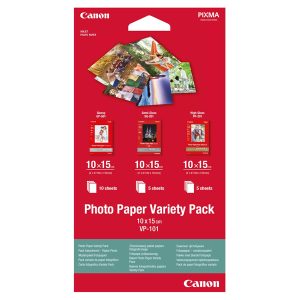 Canon - Conf. Multipla Carta fotografica VP-101 - 4 x 6  - 20 Fogli - 0775B078 - immagine 1