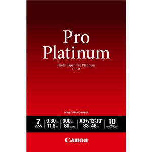 Canon - Carta fotografica Canon PT-101 Pro Platinum A3+ 10 Fogli - 2768B018 - immagine 1