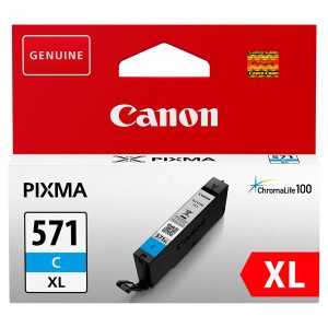 Canon - Serbatoio inchiostro - Ciano - 0332C001 - CLI571C - 680 pag - immagine 1