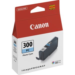 Canon - Cartuccia PFI-300 - Ciano photo - 4197C001 - 14 ml - immagine 1
