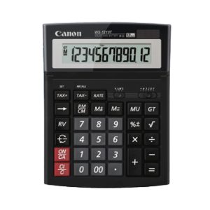 Canon - Calcolatrice WS-1210T - Grigio - 0694B001 - immagine 1
