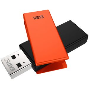 Emtec - Usb 2.0 - C350 - 128 GB - Arancione - immagine 1