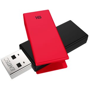 Emtec - Usb 2.0 - C350 - 16 GB - Rosso - immagine 1