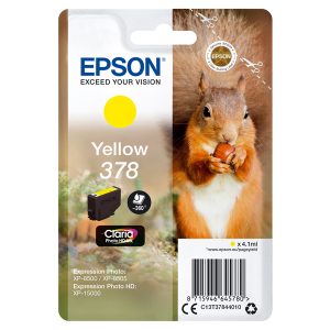 Epson - Cartuccia ink - 378 - Giallo - C13T37844010 - 360 pag - immagine 1