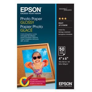 Epson - Photo Paper Glossy - 10 x 15cm - 50 Fogli - C13S042547 - immagine 1