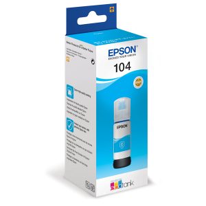 Epson - Tanica - 104 - Ciano - C13T00P240  - 65ml - immagine 1