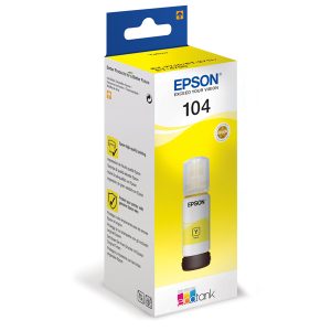 Epson - Tanica - 104  - Giallo - C13T00P440  - 65ml - immagine 1