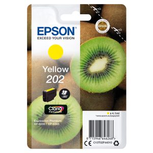 Epson - Cartuccia ink - 202 - Giallo - C13T02F44010 - 4,1ml - immagine 1