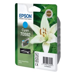 Epson - Cartuccia ink - Ciano - T0592 - C13T05924010 - 13ml - immagine 2
