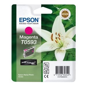 Epson - Cartuccia ink - Magenta - T0593 - C13T05934010 - 13ml - immagine 1