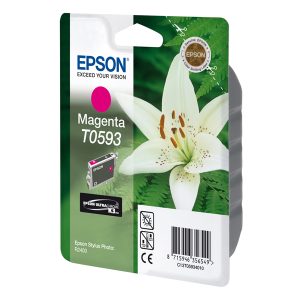 Epson - Cartuccia ink - Magenta - T0593 - C13T05934010 - 13ml - immagine 2