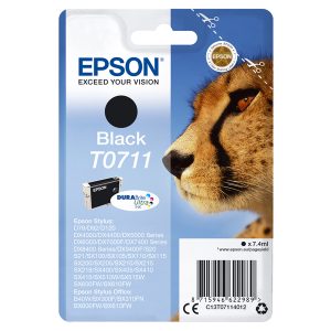 Epson - Cartuccia ink - Nero - T0711 - C13T07114012  - 7,4ml - immagine 1